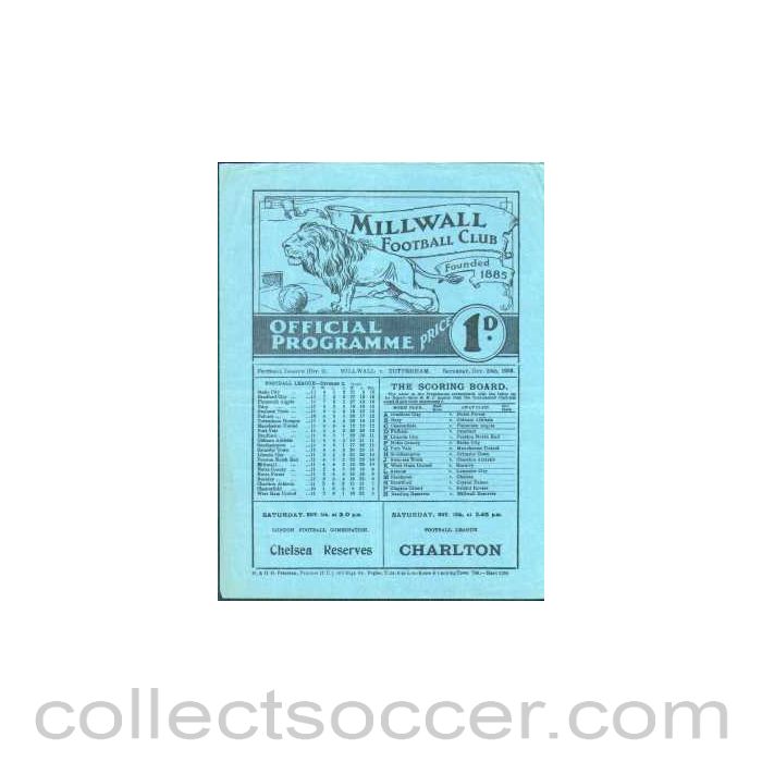 1932 - Millwall V Tottenham 1932