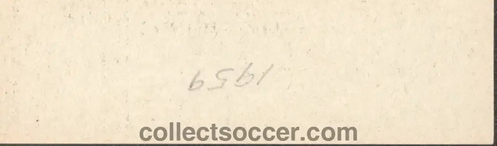 1959 Ticket Played in Canada West Bromwich Albion v Dundee Mint Condition - Collect Soccer