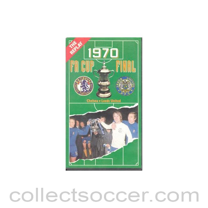 1970 FA Cup Final Chelsea v Leeds United Video Tape Cassette - The Replay!