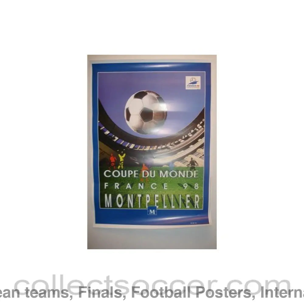 1998 World Cup Poster Montpellier