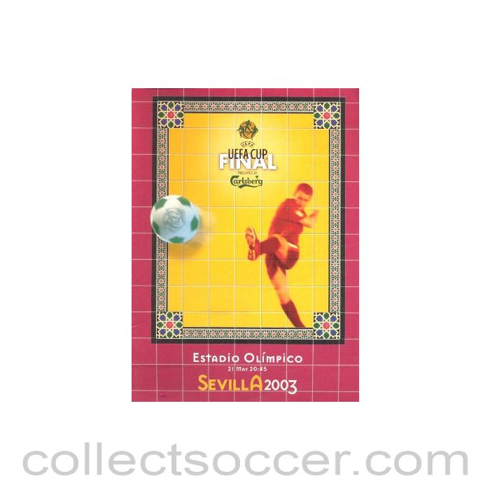 2003 UEFA Cup Final Celtic v Porto press pack 21/05/2003, in a folder