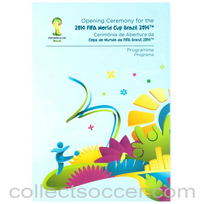 2014 World Cup Opening Ceremony Programme