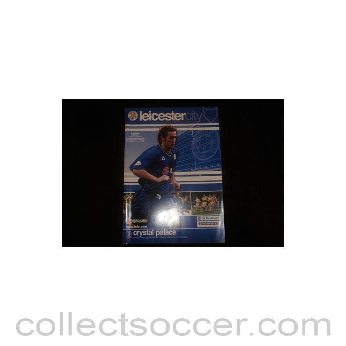 2003 - Leicester City v Crystal Palace official programme 01/02/2003