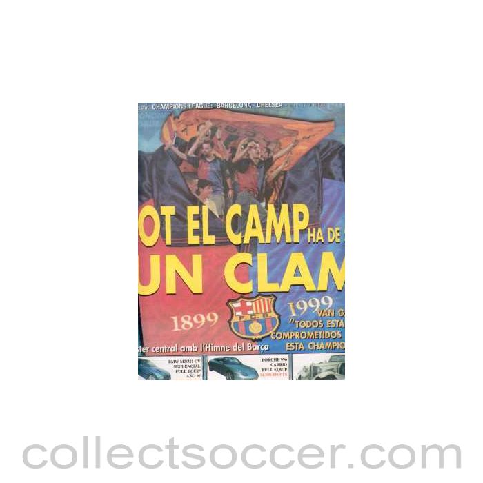 2000 - Barcelona VChelsea 18/04/2000 Official Programme Champions League