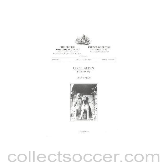 1935 - Album about Cecil Aldin (1870-1935) by J.N.P. Watson, published by The British Sporting Art Trust