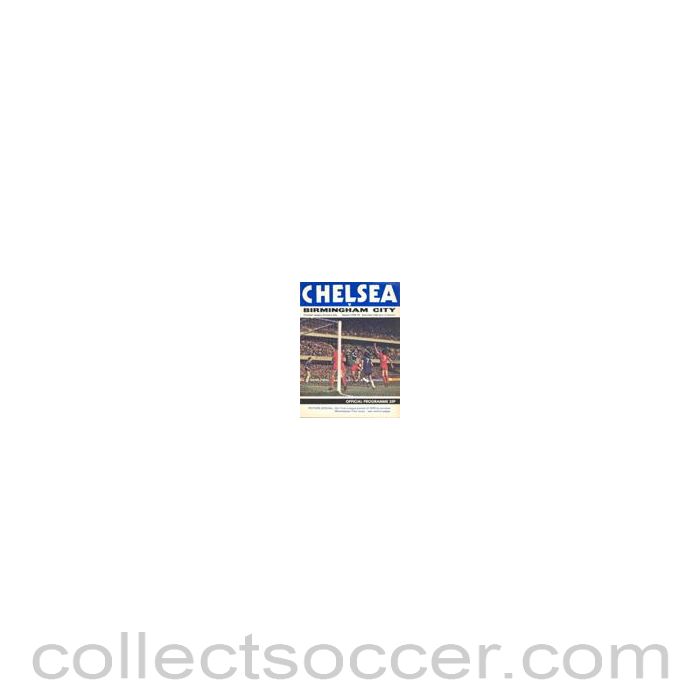 1979 - Chelsea v Birmingham City official programme 03/02/1979