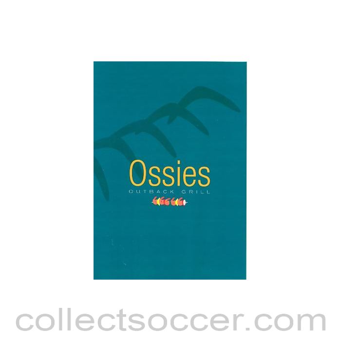 Chelsea v Newcastle United menu