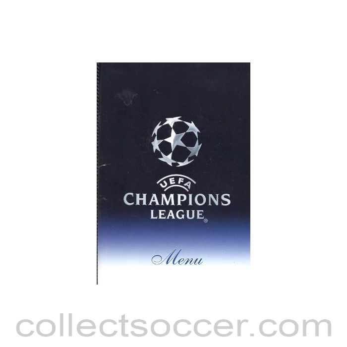 2004 - Chelsea v Porto menu 29/09/2004 Champions Club Group Stage Season 2004/2005