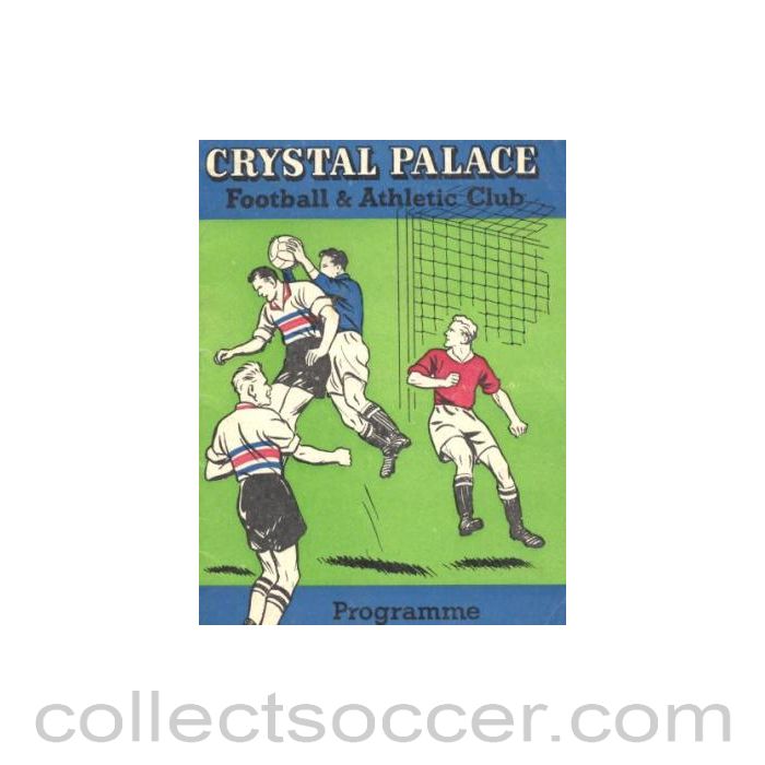 1960 - Crystal Palace v Doncaster Rovers official programme 31/12/1960