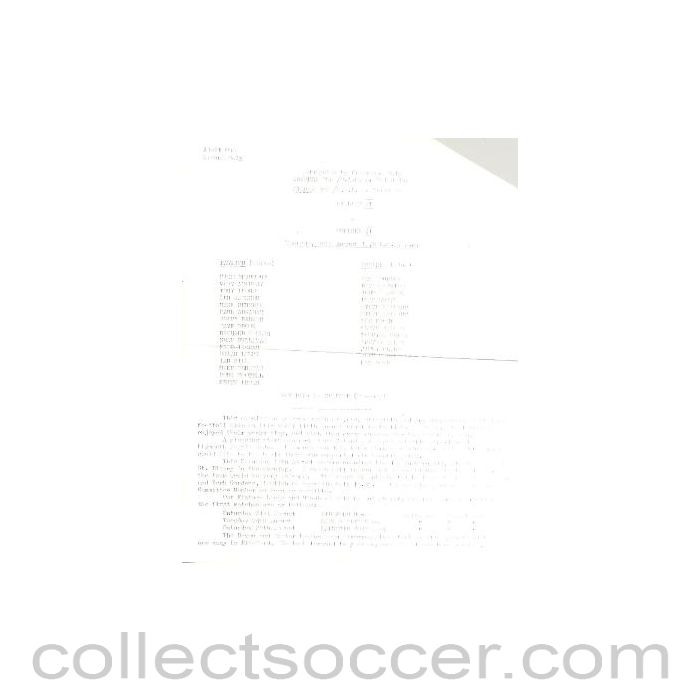 1976 - Dawlish v Chelsea official programme 12/08/1976