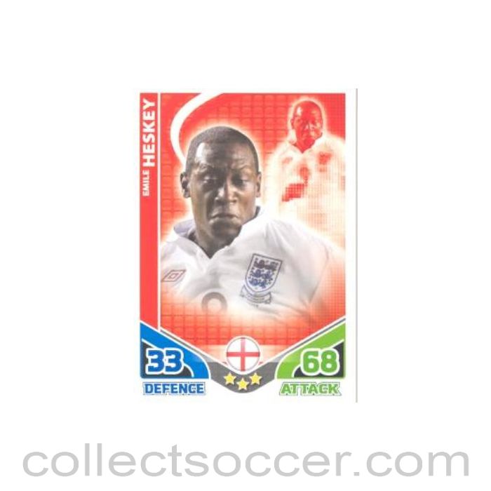England - Emile Heskey card