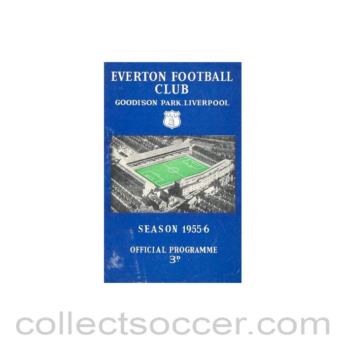 1956 - Everton vChelsea official programme 18/02/1956