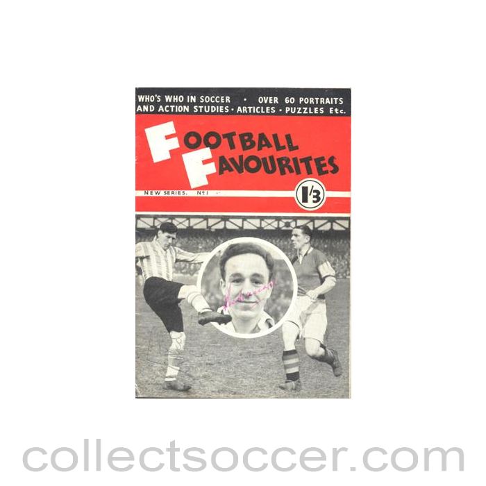 1950 - Football Favourites magazine N:1 of 1950-1951