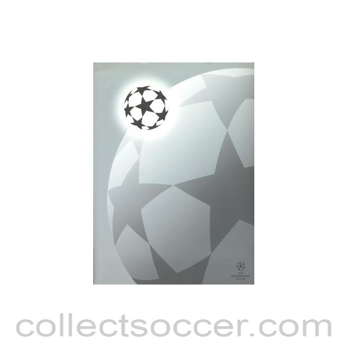 1999 - Galatasaray v Chelsea press pack 20/10/1999 Champions League