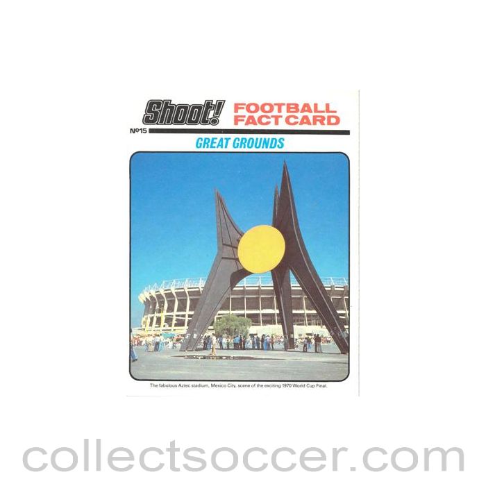 Shoot! produced card titeled Great Grounds