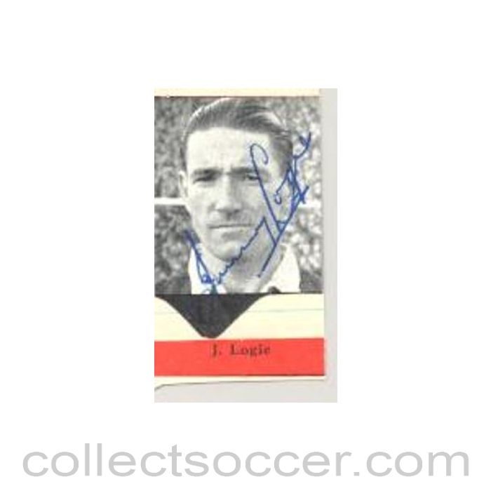J.Logie Signed Newspaper Cutting Photograph