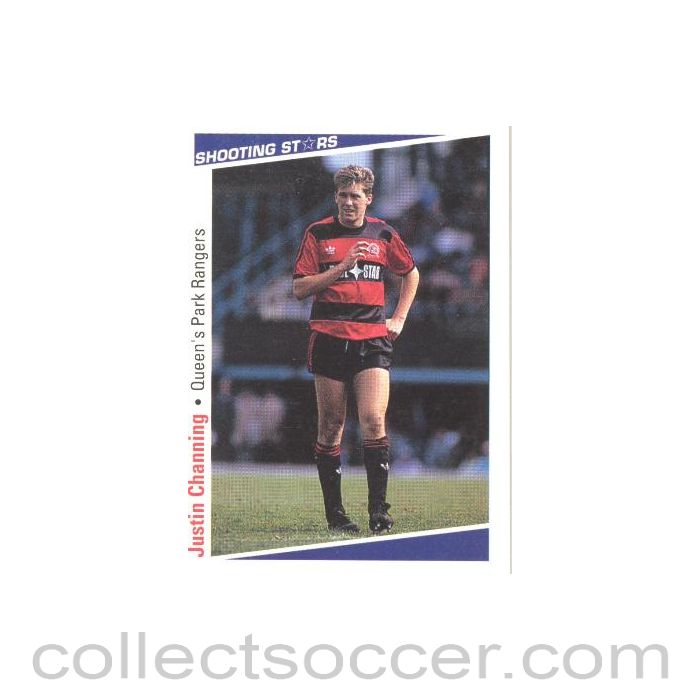 Justin Channing Queen's Park Rangers Shooting Stars Card