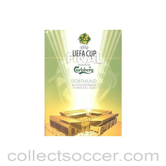 2001 - Liverpool v Deportivo press pack 16/05/2001