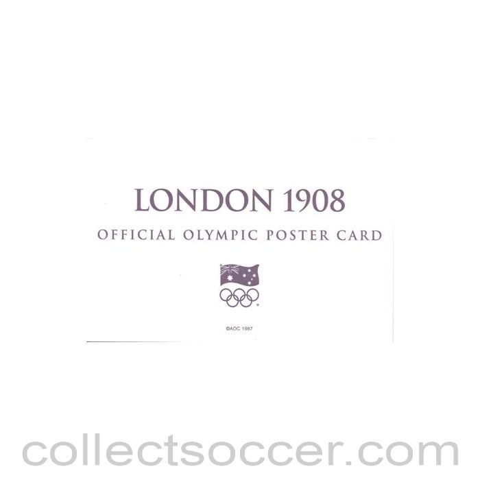 1908 - London 1908 Official Olympic Poster Card