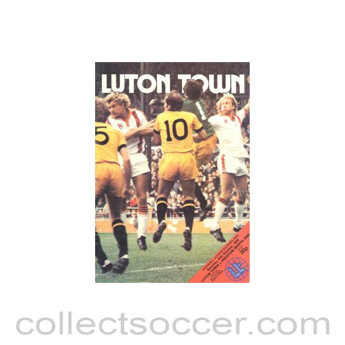 1979 - Luton Town v Preston North End official programme 27/10/1979 Football League