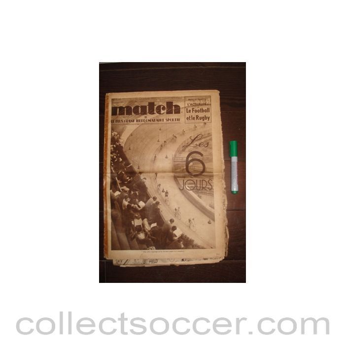 1936 - Match - French Magazine of 13/10/1936