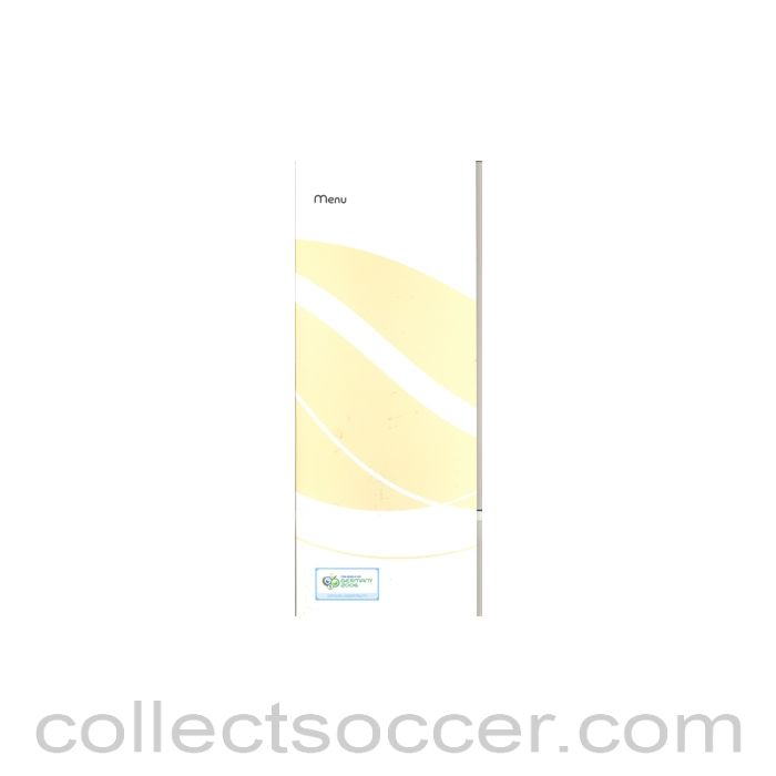 2006 - World Cup Germany 2006 England v Paraguay Long Menu , Frankfurt 10/06/2006