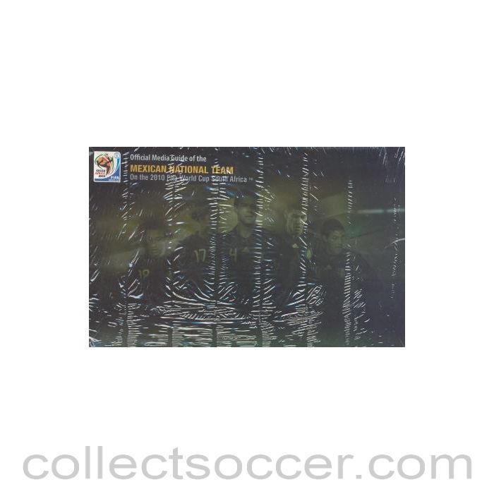 2010 World Cup Mexican National Team Media Guide set in a box