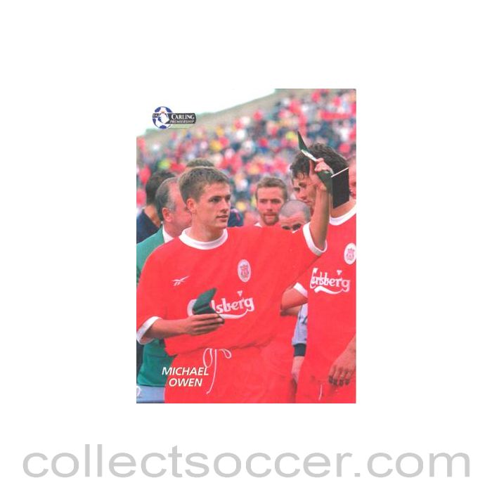 Liverpool - Michael Owen unofficial Thai produced colour postcard