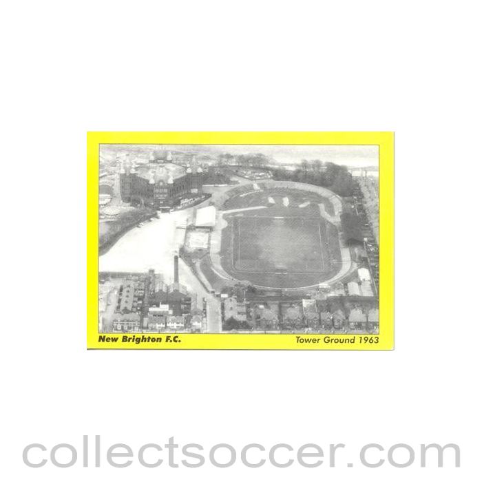 1963 - New Brighton FC Tower Ground 1963 postcard