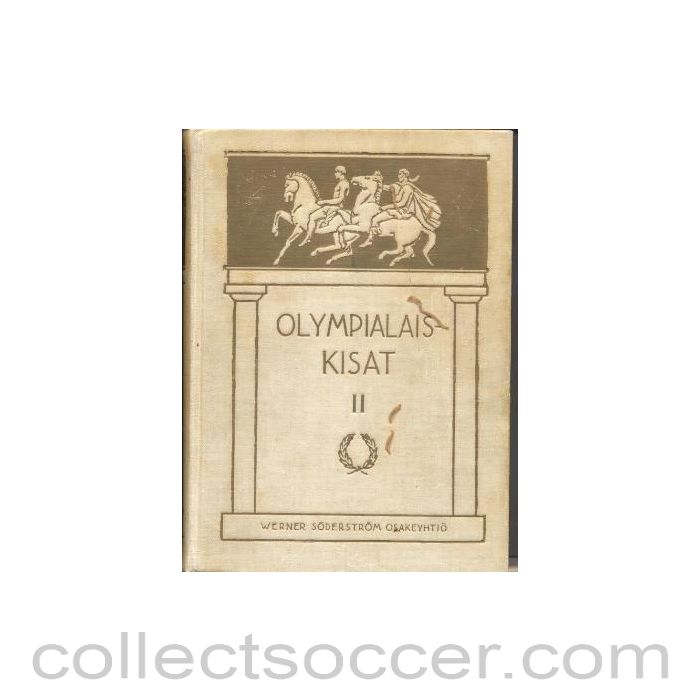 1924 Olympics I By Werner Soderstrom book