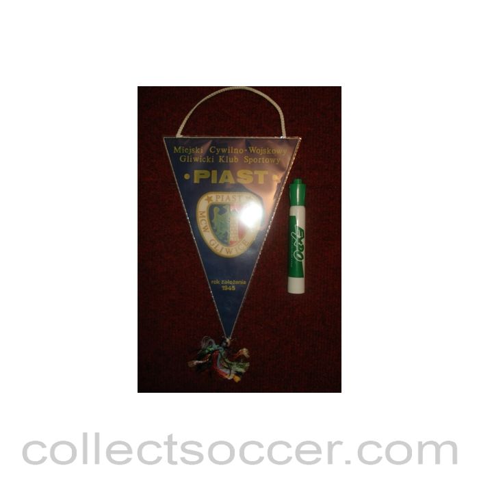 Gliwice F.C., Poland Pennant once property of the football referee Neil Midgley
