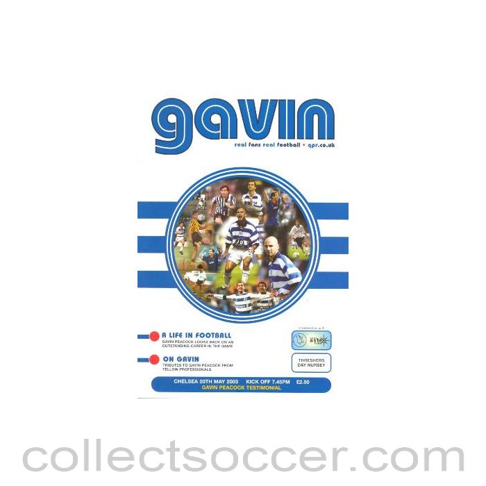 2003 - Queen's Park Rangers vChelsea official programme 20/05/2003