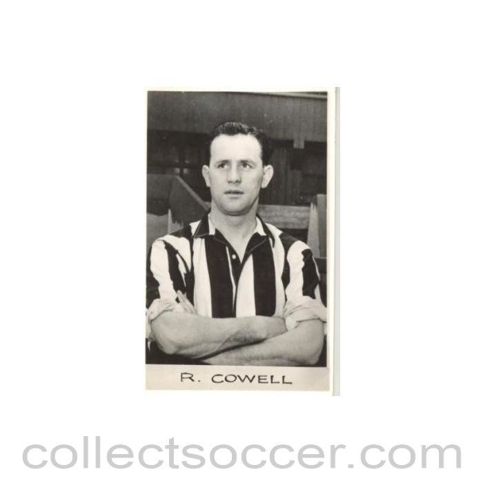 R. Cowell of Newcastle United postcard