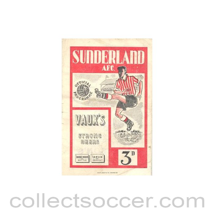 1951 - Sunderland vChelsea official programme 17/03/1951