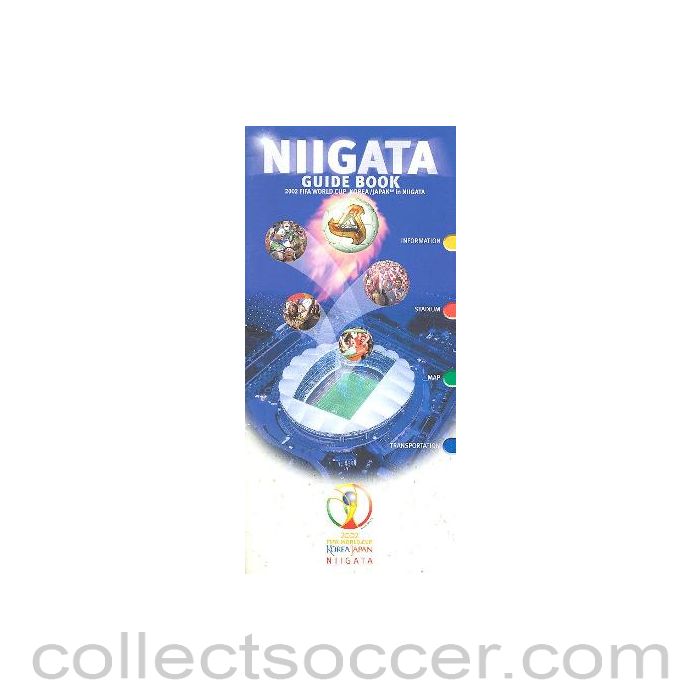 2002 World Cup Niigata Stadium Guide Book