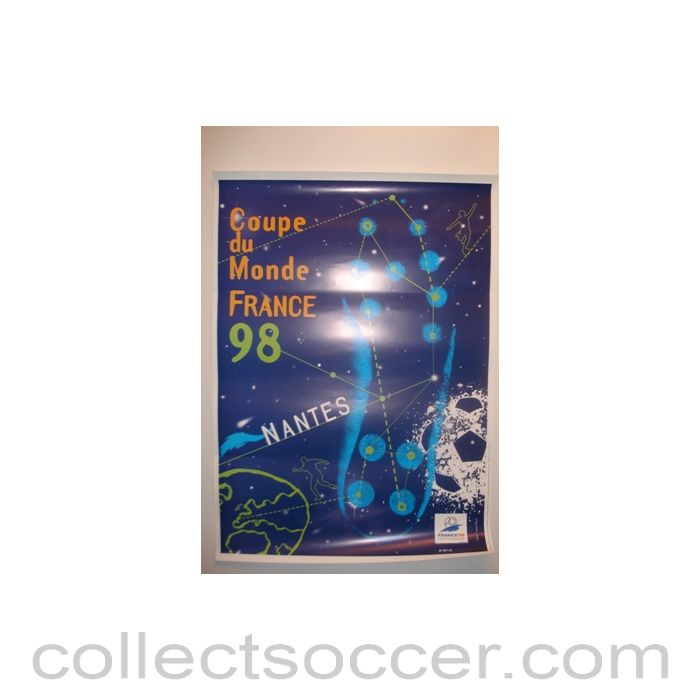 1998 World Cup Poster Nantes