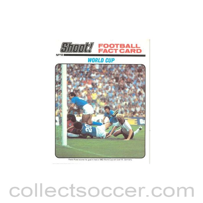 Shoot! produced card titeled World Cup