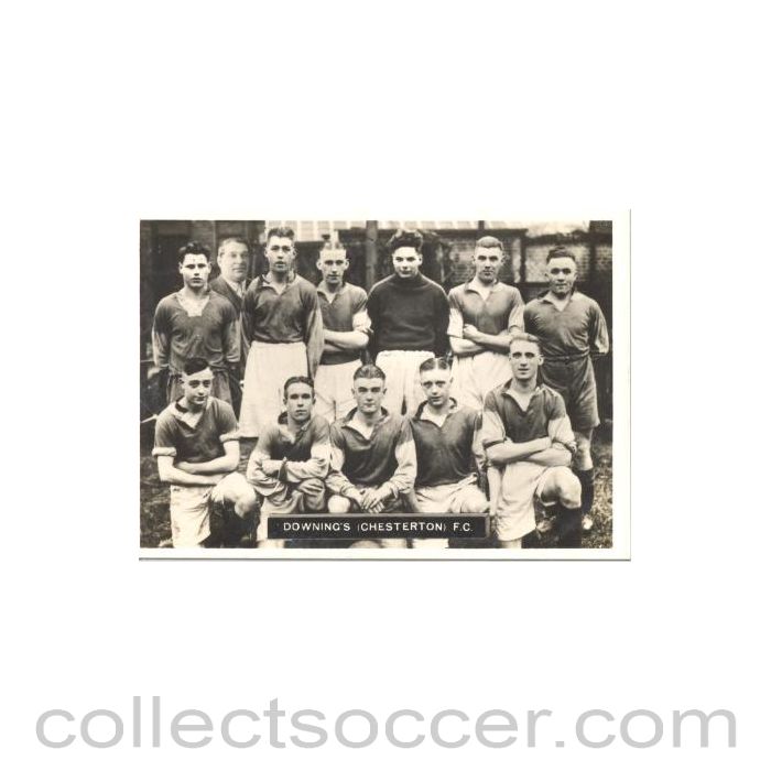 Downing's Chesterton FC Photocard