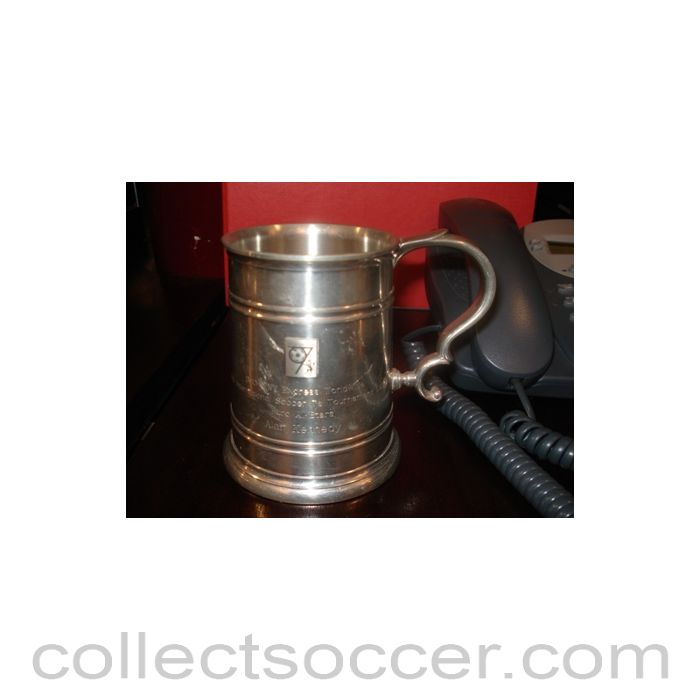 1995 - Awarded to Alan Kennedy Cup SCC TNT Express Worldwide 7th International Soccer 7s Tournament 1995 Euro All Stars Alan Kennedy