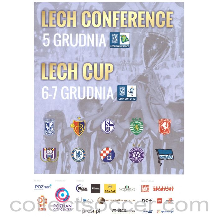 2014 Lech Cup Youth Tournament Programme (Chelsea)