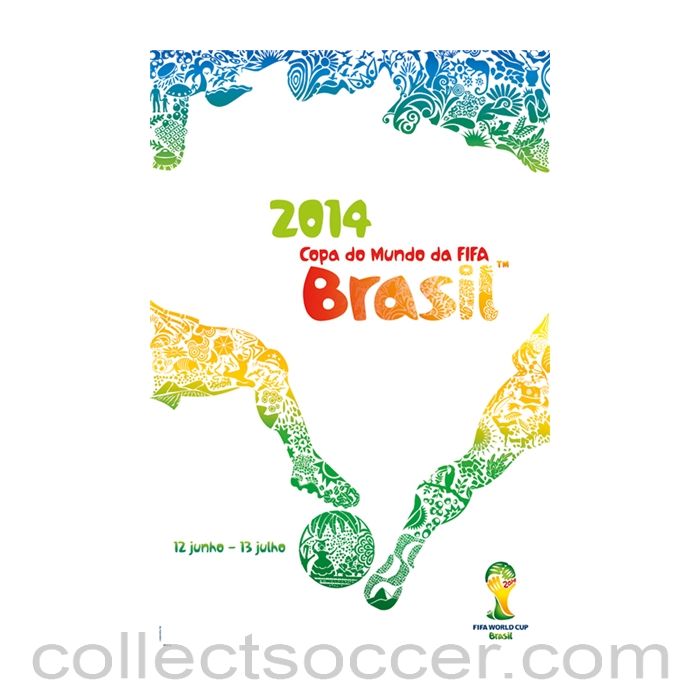 2014 World Cup Official Poster Logo in Portuguese