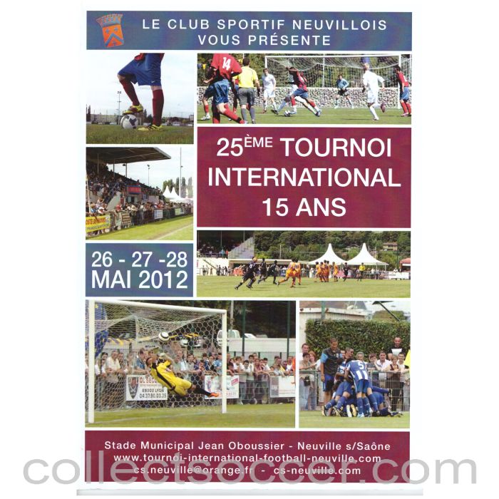 2012 Neuville International Youth Tournament Official Programme (Norwich City)