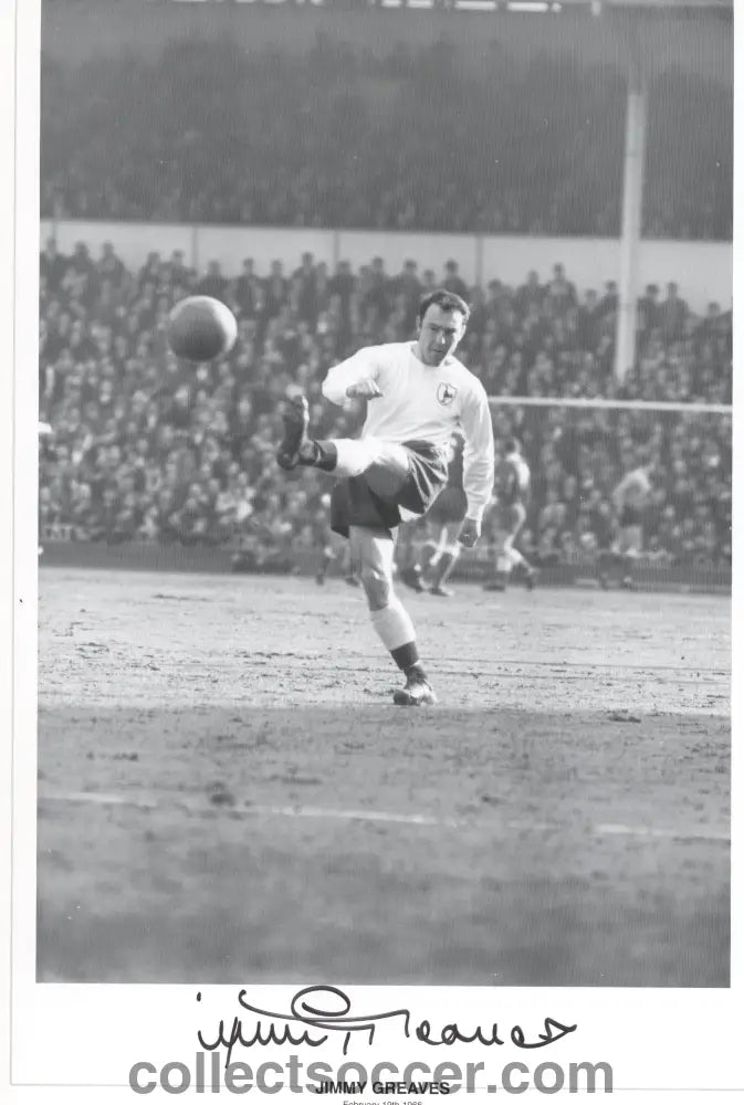 Original Jimmy Greaves Signed Photo