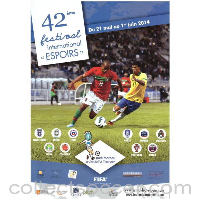 2014 Toulon Tournament Official Programme