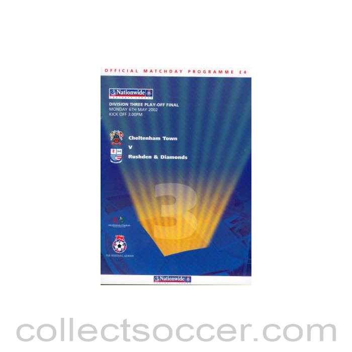 2002 Division 3 Play-off Final Cheltenham v Rushden and Diamonds 06/05/2002