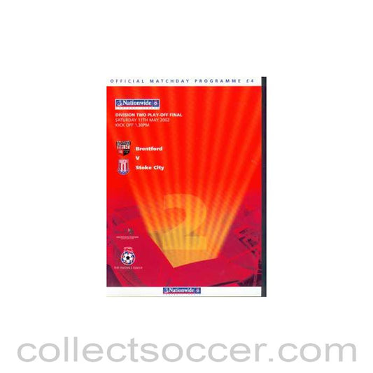 2002 Division 2 Play-off Final Brentford v Stoke City 11/05/2002