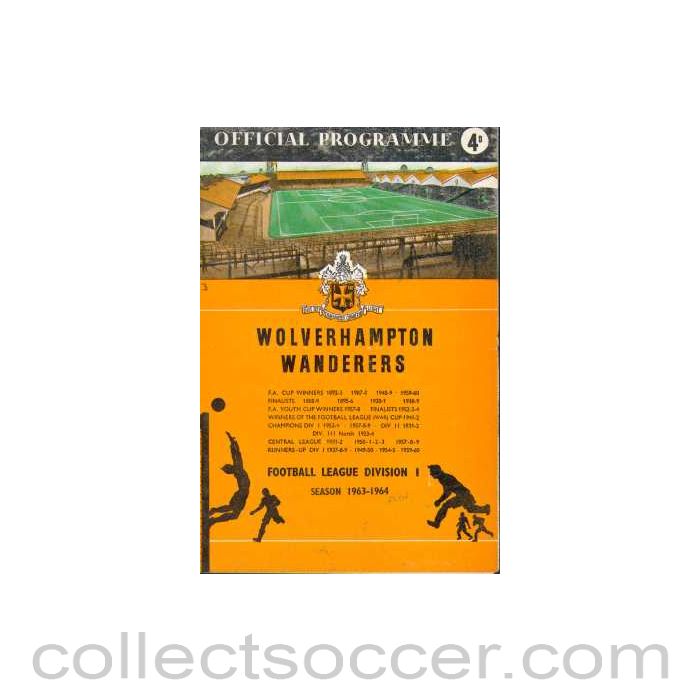 1963 - Wolverhampton Wanderers v Stoke City 31/08/1963