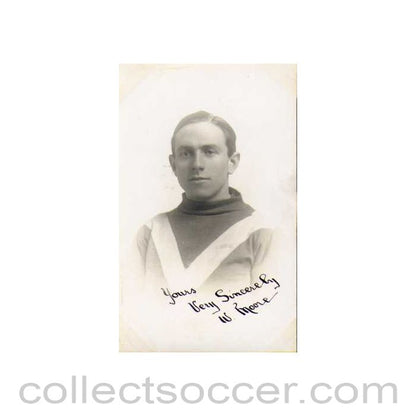 1916 Leeds City very rare autographed Postcard W.Moore