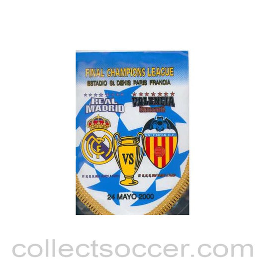 2000 Champions League Final Pennant