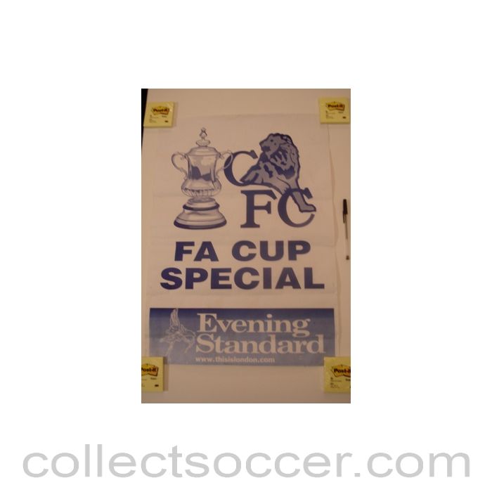 Evening Standard F.A. Cup Special poster